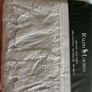Set of two sheets. Sealed in package. By Ralph Lauren.